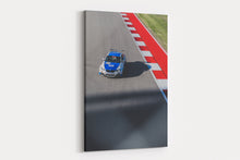 Load image into Gallery viewer, Blue BMW Cup Car | Circuit of the Americas on Canvas