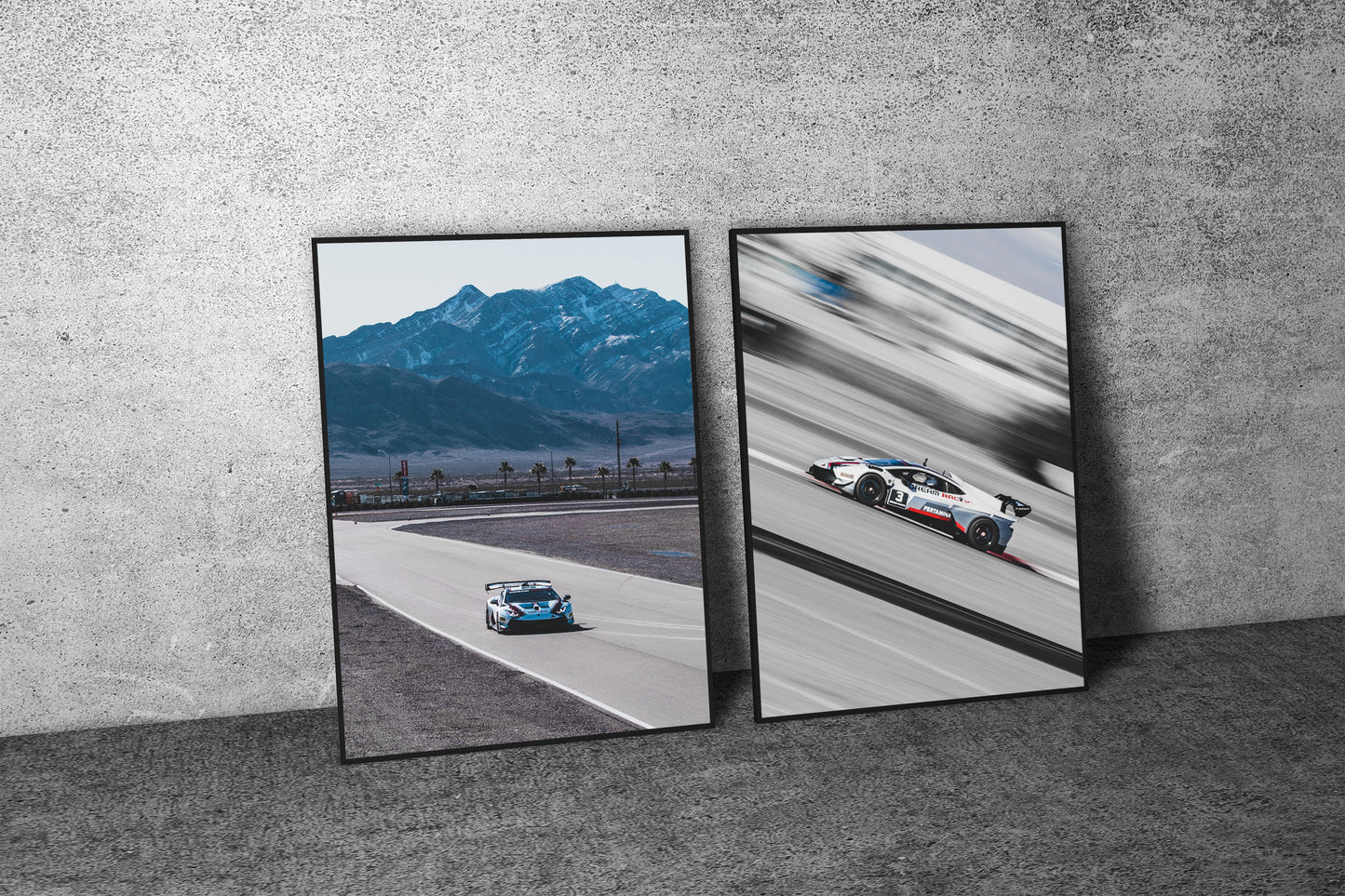 Lamborghini Super Trofeo | Las Vegas Speedway on Poster