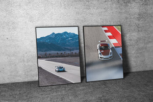 Lamborghini Super Trofeo | Las Vegas Speedway on Poster
