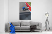 Load image into Gallery viewer, Blue BMW Cup Car | Circuit of the Americas on Canvas
