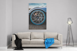 Bugatti Wheel on Canvas