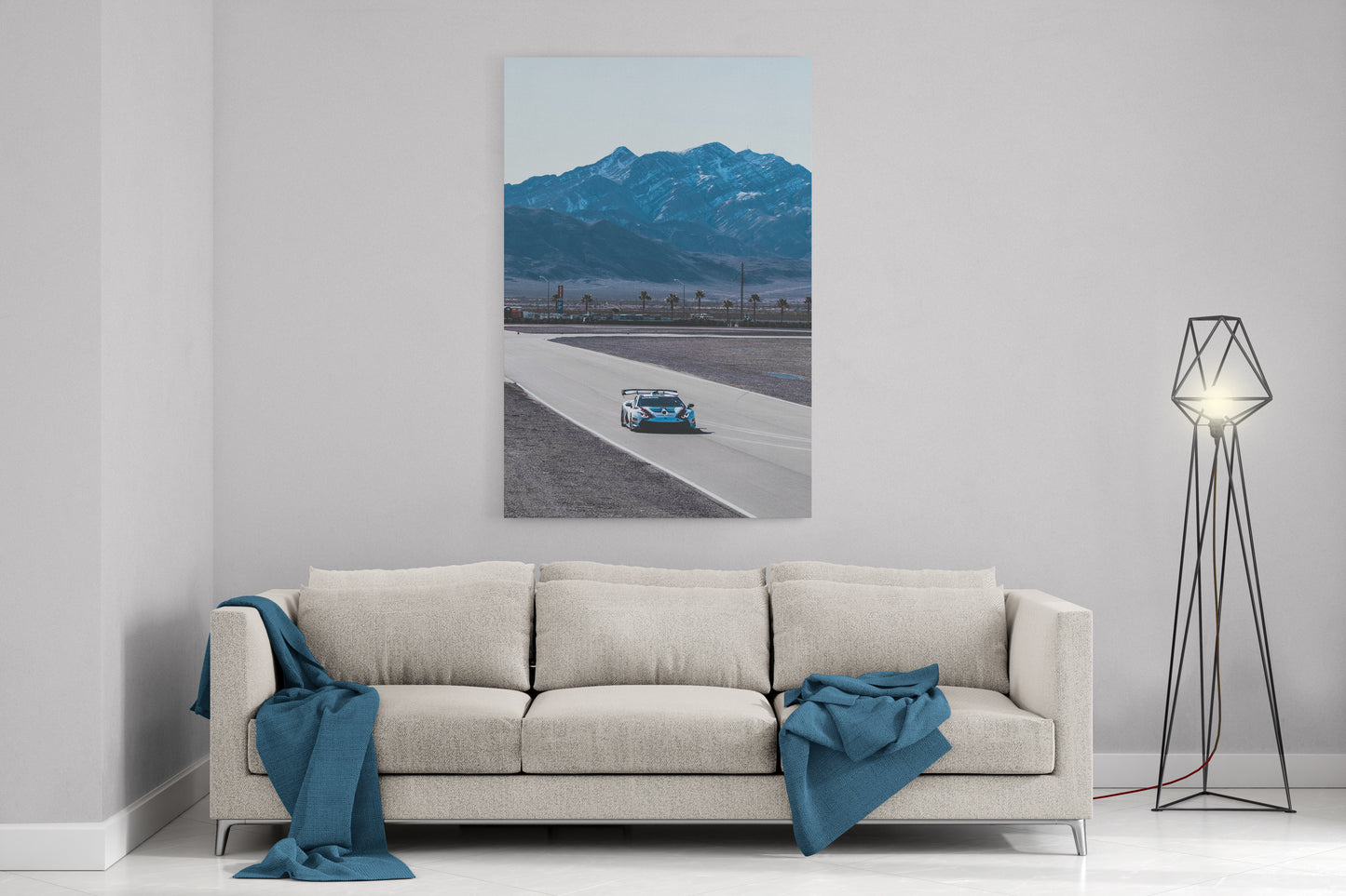 Lamborghini Super Trofeo | Las Vegas Speedway on Canvas