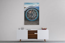 Load image into Gallery viewer, Bugatti Wheel on Canvas