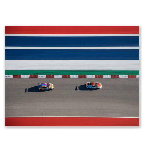 BMW & Porsche | Circuit of the Americas on Poster