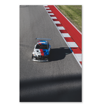 Load image into Gallery viewer, White BMW  | Circuit of the Americas on Poster